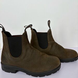 Blundstone 1615 Women’s Dark Brown Suede Leather Boots